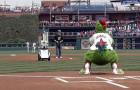 Penn robot throws out first pitch at a Phillies Game